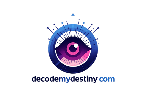 DecodeMyDestiny cosmic eye logo